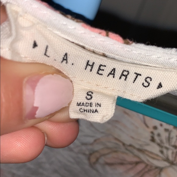 Cropped floral top - Picture 2 of 5